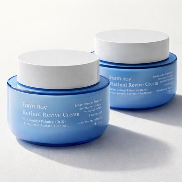 Farmstay Other - Lot 2x Farmstay Retinol Revive Cream 100ml Korean K-Beauty AntiAging Moisturizer